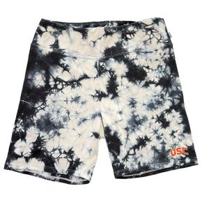 PINK Victoria Secret 5th & Ocean Medium Tie Dye Shorts Gym USC California